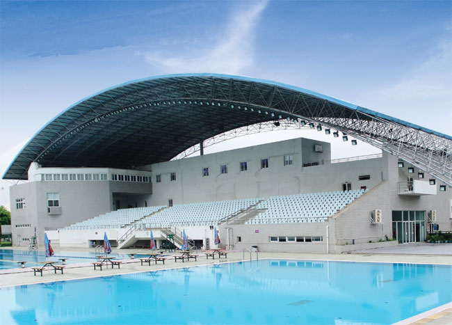 毕节游泳馆网架