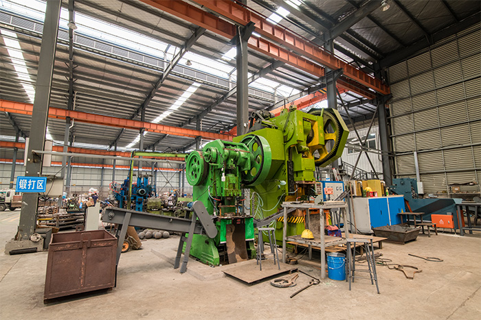 毕节网架配件-锥头加工车间